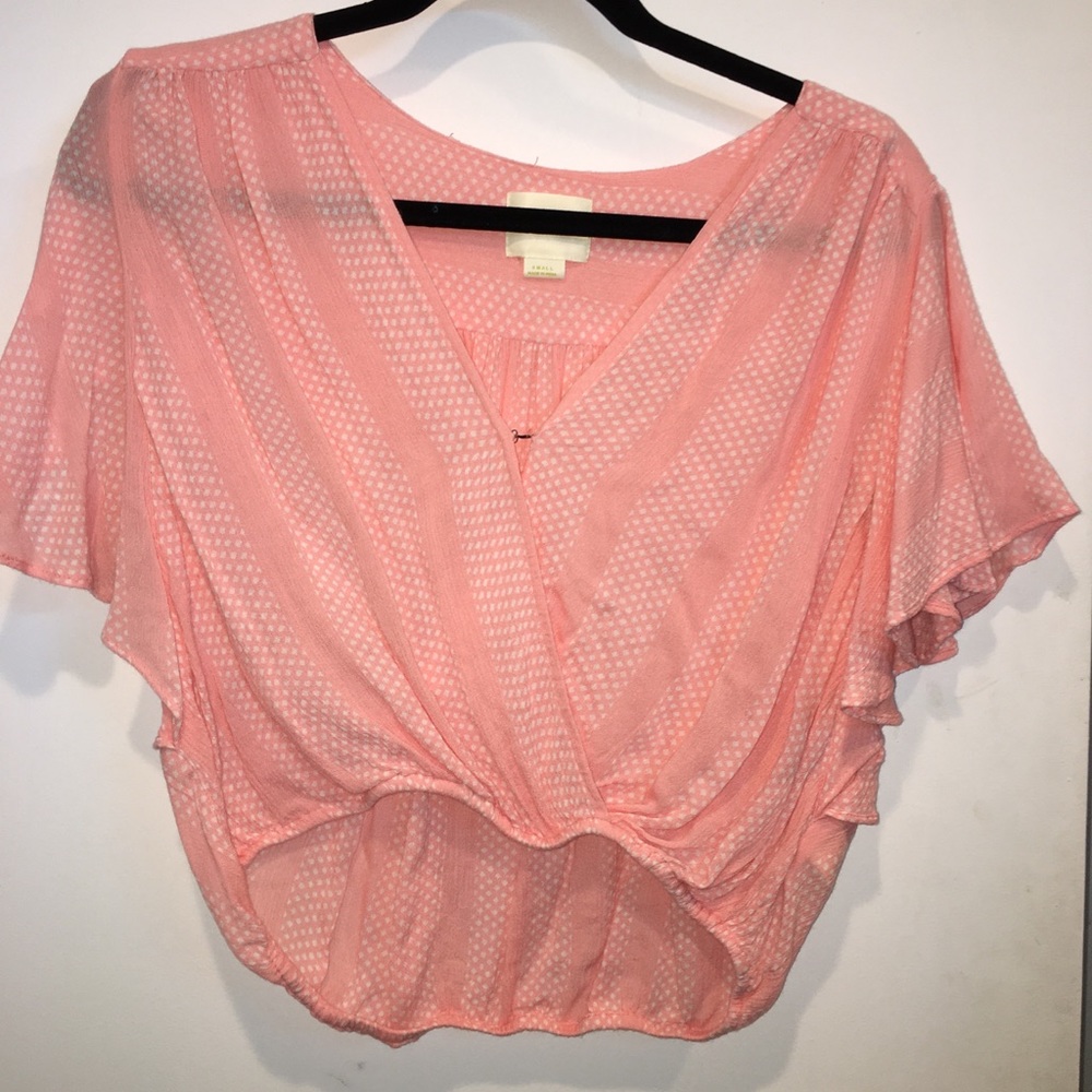 🍭Anthropologie Maeve Crop Blouse